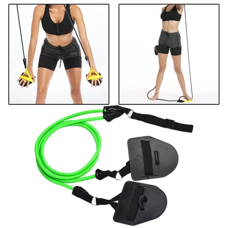 Arm Resistance Bands Exercise Paddle Workout Simulation Elastic Band - Green 50lb, 27x20x6cm