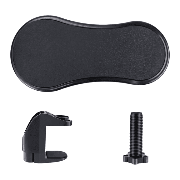 Adjustable Wrist Support, Ergonomic Extending Desk Support for Computer Use, Black