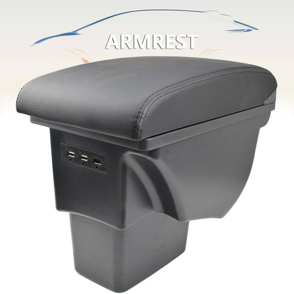 Arm Rest for Kia Soul 2010-2013 Center USB Storage Console Box USB Interior