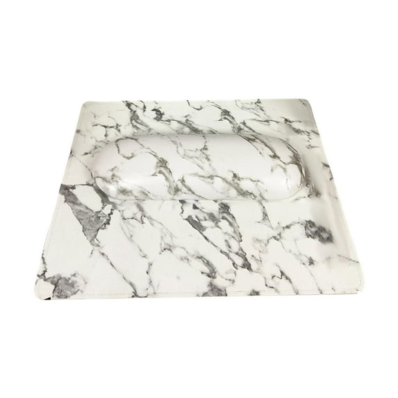 Arm Rest for Nails Manicure Hand Rest Cushion Salon Accessories for Home Arm White with Pad