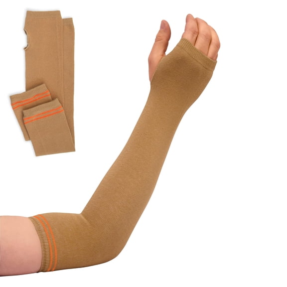 Arm Skin Protective Sleeves Arm - Tan Small (1 Pair)