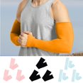 thumbnail image 1 of Arm Sleeves, Cooling UV Sun Protection Sports Compression for Men/Women, with Thumb Hole, 1 of 9