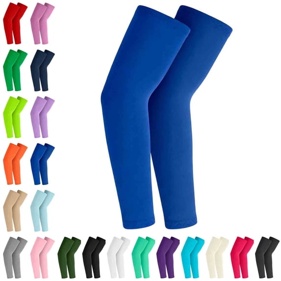 Arm Sleeves for Girls UV Sun Protection Cooling Arm Compression Sleeve Baseball Sleeve Youth 3-7 Years