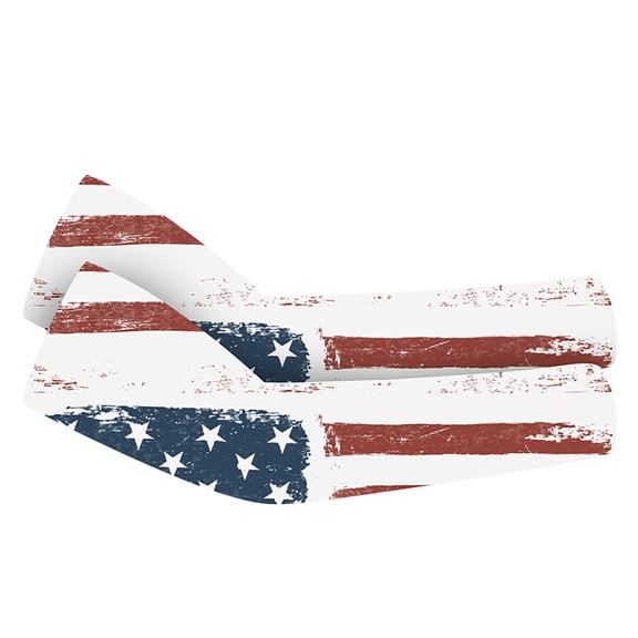Arm Sleeves for Kids UV Sun Protection Cooling Arm Sleeve 250 Anniversary USA Flag Arm Sleeves Cooling Arm Covers for Sports Running