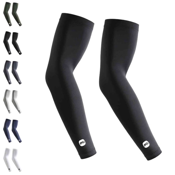 Arm Sleeves for Men Sun Protection Arm Sleeves Breathable Arm Compression Sleeves Football Sleeves