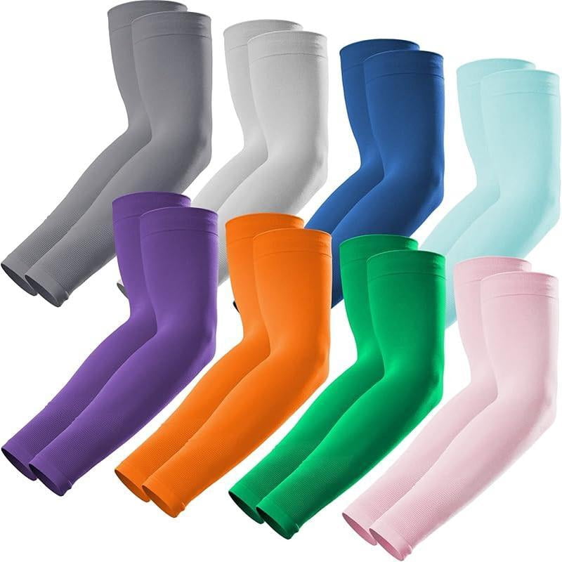 1pair Men's Summer Sun Protection Iced Silk Sleeve Cover, Loose Fit