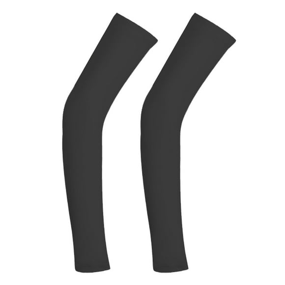 Arm Sleeves for Men Women, UV Sun Protection Sleeve to Cover Tattoo, Cooling Compression Arm Cover,black,black，G190679