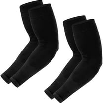 Arm Sleeves for Men Women Youth, UV Sun Protection, Tattoo Cover Up, Cooling, Compression Sports Sleeve - 2 Pairs