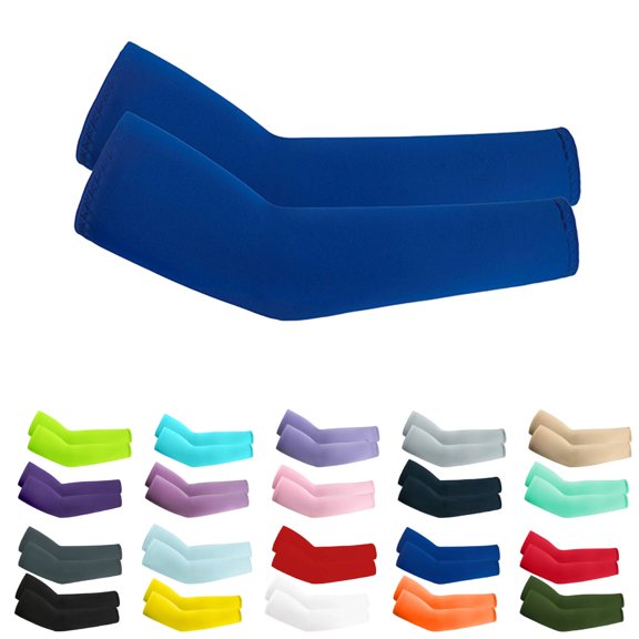 UV Protection Arm Sleeves for Men Women, Cooling Sun Protection Arm Cover, Stretch Compression Sleeves for Outdoor Sports Driving