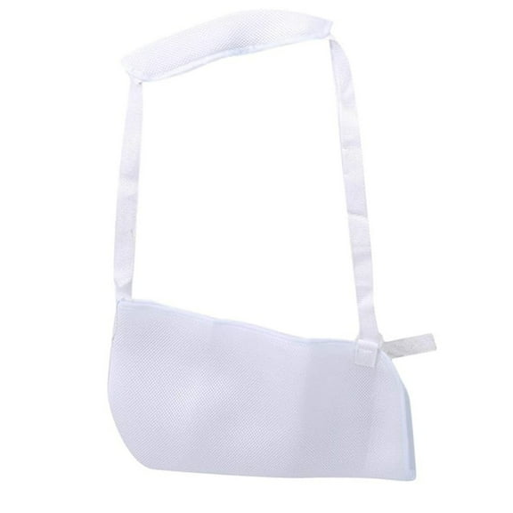 Arm Sling,Arm Sling Shoulder Immobilizer,Shower Sling For Shoulder Surgery Recovery,Adjustable Mesh Shoulder Immobilizer Arm Sling For Shower Breathable Medical Shoulder Elbow Support,White