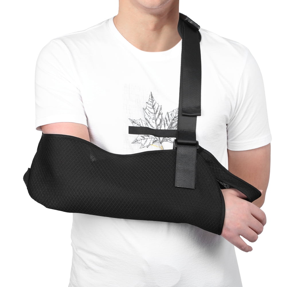 Arm Sling, Mesh Arm Support For Adults, Breathable Shoulder Elbow Arm  Support For Broken Arm, Wrist, Elbow, Shoulder Injury For Left Right Arm
