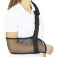 thumbnail image 1 of Arm Sling for Shoulder Injury & Surgery Recovery - Waterproof Mesh Shower Sling Immobilizer for Rotator Cuff Support - Right Left Arm for Men & Women - Stabilize Elbow, Wrist, Thumb, Dislocation, 1 of 6