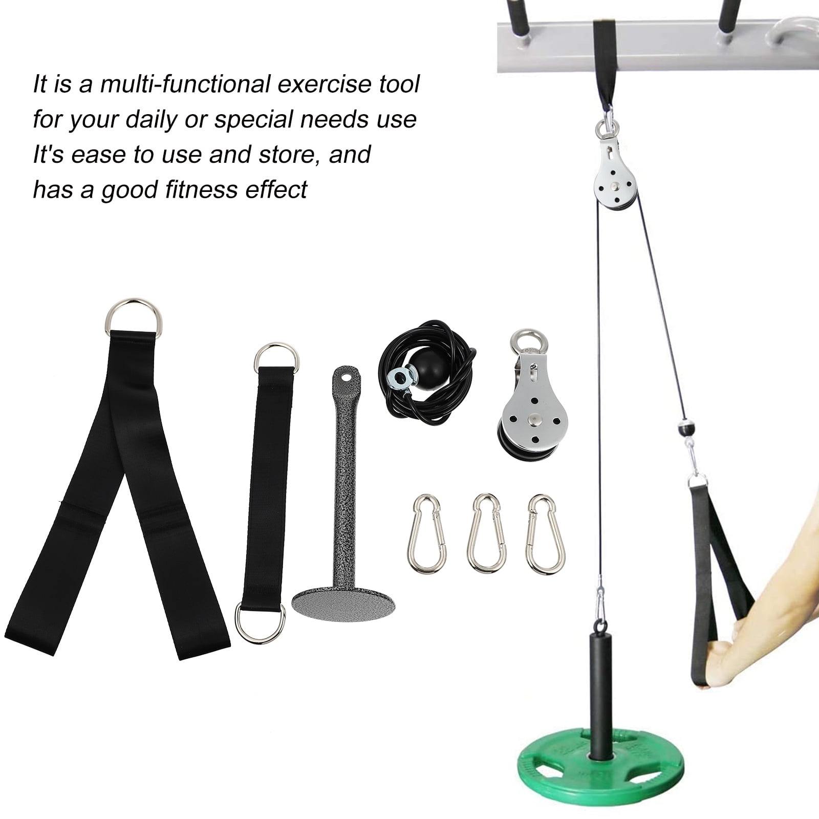 Arm Strength Training Exerciser 1 Set Tricep Pulling Rope Pull Down