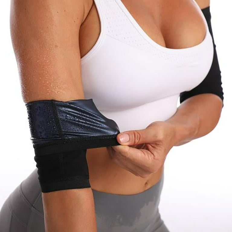 Arm Trimmer Trianer Body Shaper Compression Belt Sleeves for Flabby Arms  and Burning Sweat Shapewear Sauna Wrap B L 