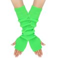 thumbnail image 1 of Arm Warmers Arm Sleeves Long Fingerless Gloves Winter Outdoor Warm Arm Gloves for Women, 1 of 3