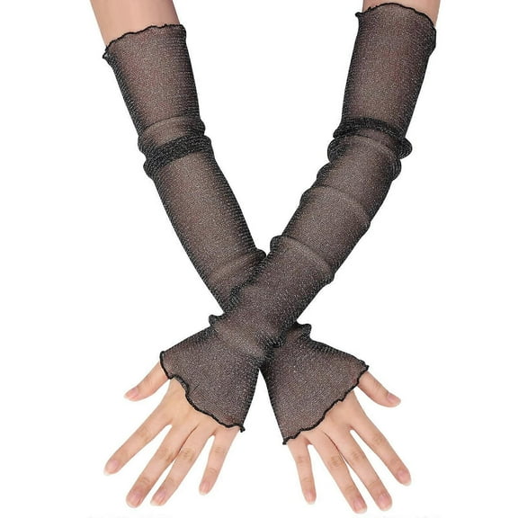 Arm Warmers Sleeves Sun Protection Cuffs Breathable Lace Compression Cover Volleyball Basketball Baseball Tattoo Forearm Up Football Bands Gaming Teen