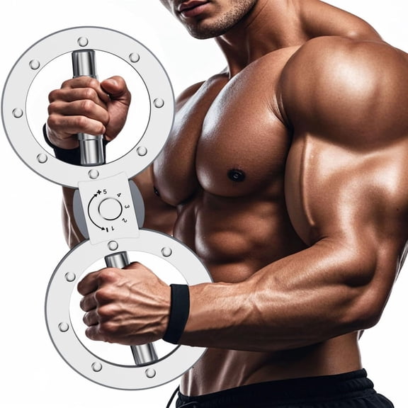Arm Workout Appliances 360 Degree Rotatable Forearm Exerciser Adjustable Multi-Functional Rotational Trainer Grip Strength Trainer for Home and Gym Workouts.
