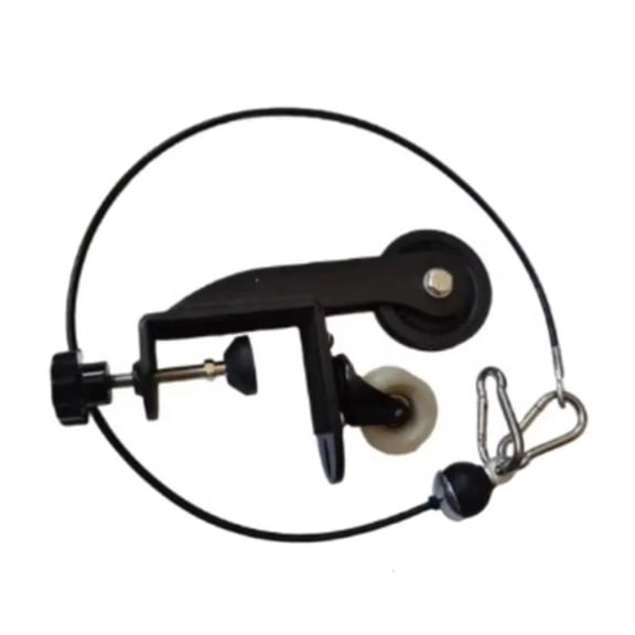 Arm Wrestling Pulley Training System Wrist Exerciser Cable Machine Table Mounted Strength Trainer Easy to Install