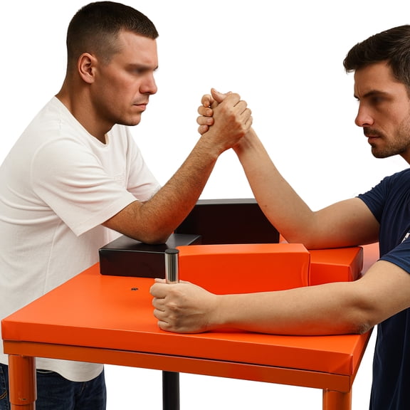 Arm Wrestling Table, Professional EVA Foam Arm Wrestling Battle Table, Arm Wrestling Table for Family Entertainment, Home, Sports Arena, Gym Center