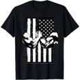 thumbnail image 1 of Arm Wrestling Usa Flag Armwrestling Sports Power Gift Idea Gift T-Shirt Unisex S-5XL Hot Trending Shirt, Vintage Birthday Gift, 1 of 3