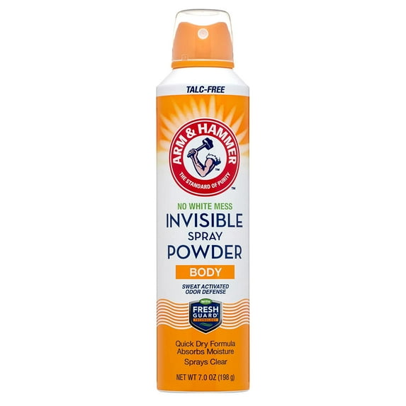 Arm and Hammer Body Invisible Spray Powder, 7 Oz, 3 Pack