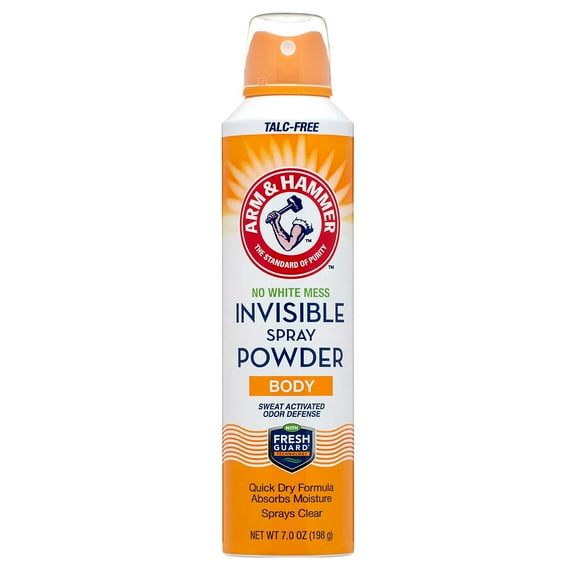 Arm and Hammer Body Invisible Spray Powder, 7 Oz, 6 Pack
