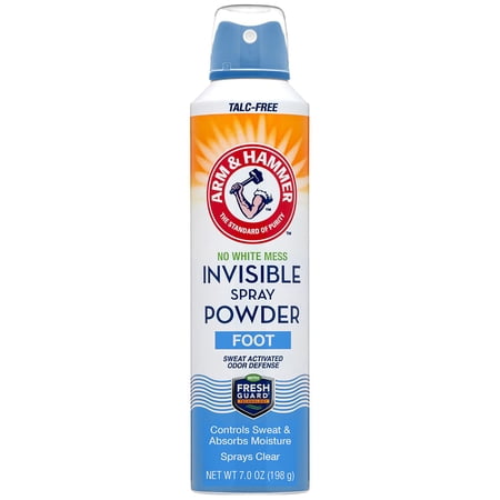 Arm and Hammer Foot Invisible Spray Powder, 7 Oz, 3 Pack
