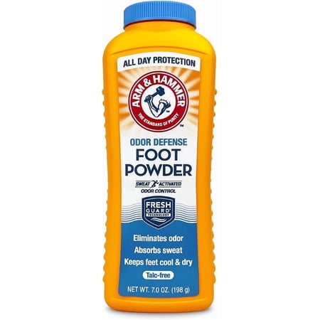 Arm and Hammer Odor Control Foot Powder with Fresh Guard Technology, 7 oz