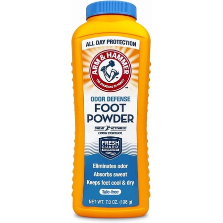 Arm and Hammer Odor Control Foot Powder with Fresh Guard Technology, 7 oz