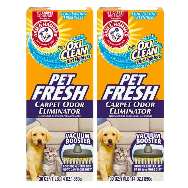 Arm and Hammer Pet Fresh Carpet Odor Eliminator Plus Oxi Clean Dirt