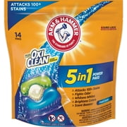 Arm & Hammer Plus Oxi Clean 5-In-1 Power Paks Laundry Detergent 14-Count