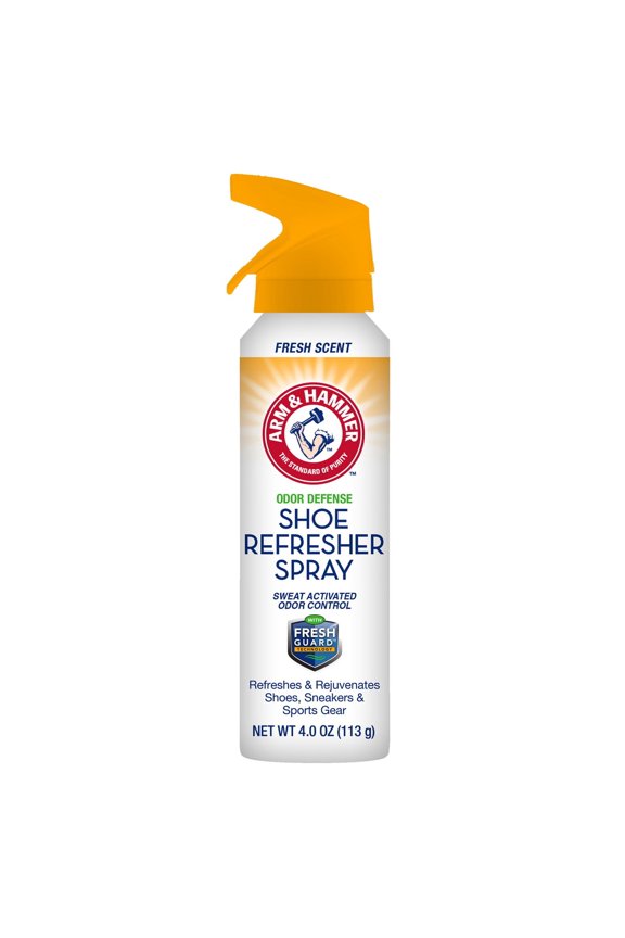 Arm and Hammer Shoe Odor Defense Refresher Spray, 4 oz