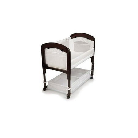 Arm's Reach Cambria Co-Sleeper® Bassinet - Espresso White