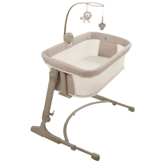 Arm's Reach Versatile Adjustable Co-Sleeper Bassinet with Mattress, Misty