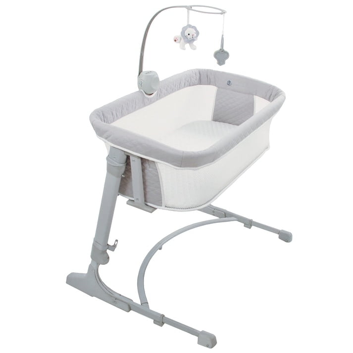 Arm s Reach Versatile Adjustable Co Sleeper Bassinet with Mattress Misty Walmart