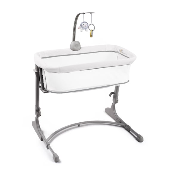 Arm's Reach Versatile Co-Sleeper® Bassinet, White/Grey