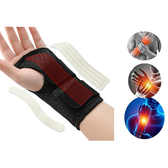 ArmForce Regain R1 Advance Carpal Tunnel Recover Wrist Brace with Removable Splint and Adjustable Support Wrap Universal Size (Left Hand)