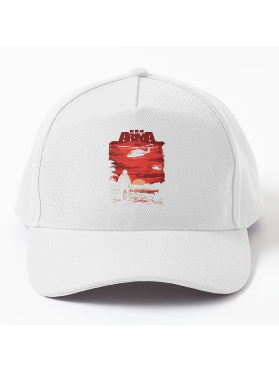 Arma 3 Baseball Hat, Military Game Theme Graphic Design, Classic Everyday Cap