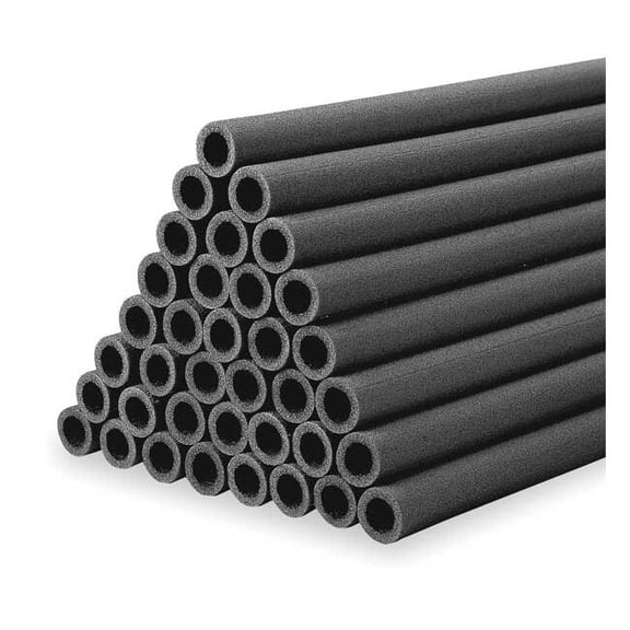 Armacell DGT21812S, Black 2-1/8 in, 6 ft Polyethylene Pipe Insulation, Pipe & Plumbing Tubing