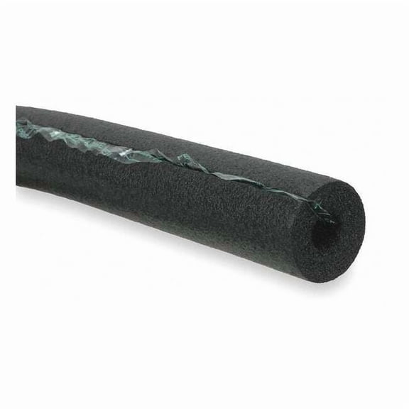 Pipe Insulation, 6 ft. L, Polyethylene, 1/2 in Wall DGS10012