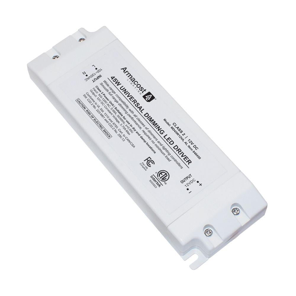 Armacost Lighting 840450 45-Watt LED Power Supply Dimmable Driver