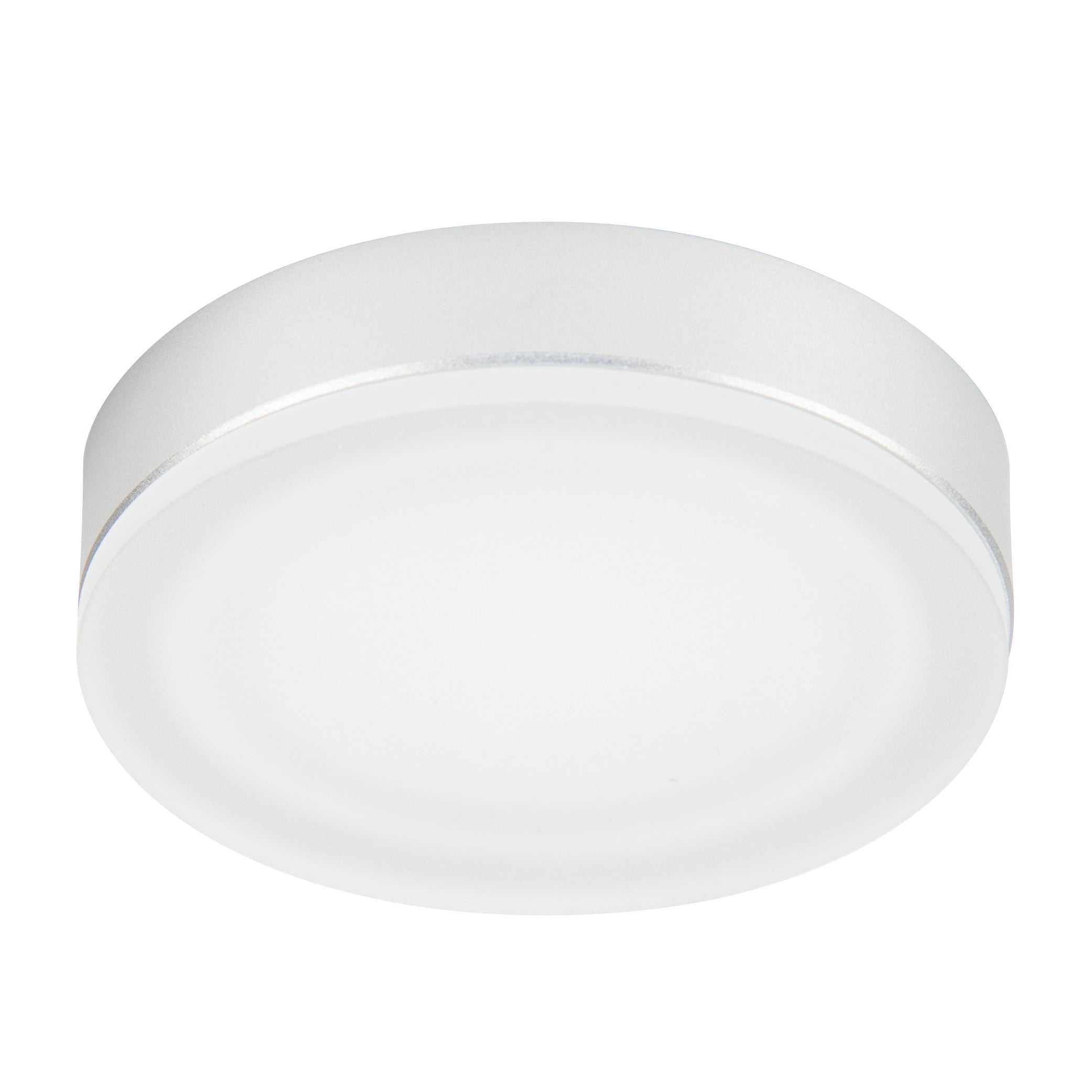 EdgeVue White LED Under Cabinet Puck Light, 4000K