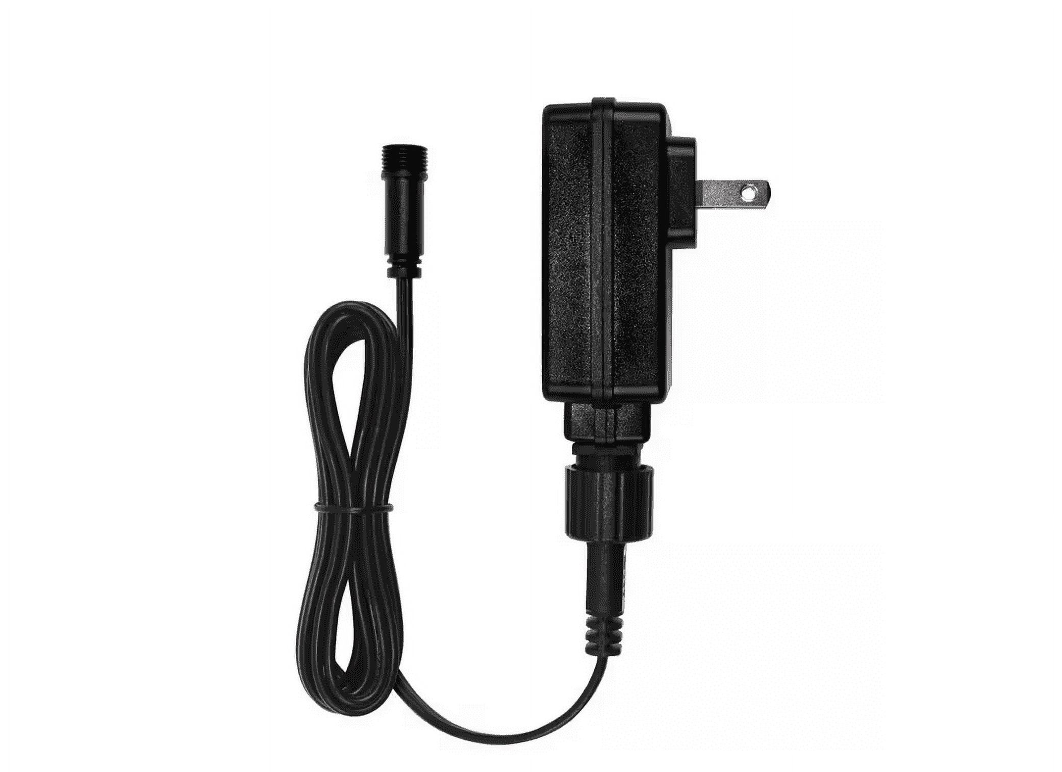Black Waterproof Outdoor LED Wall Charger