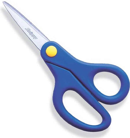Armada Art ES250-12 12 Pairs - Classpack Snippy Easy Grip 5 in. Sharp Tip - Pack of 2