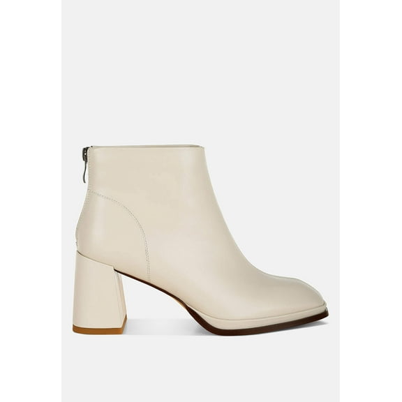 Armada Genuine Leather Square Toe Boots