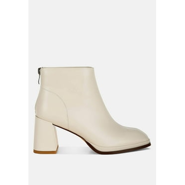 Armada Genuine Leather Square Toe Boots