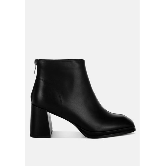 Armada Genuine Leather Square Toe Boots