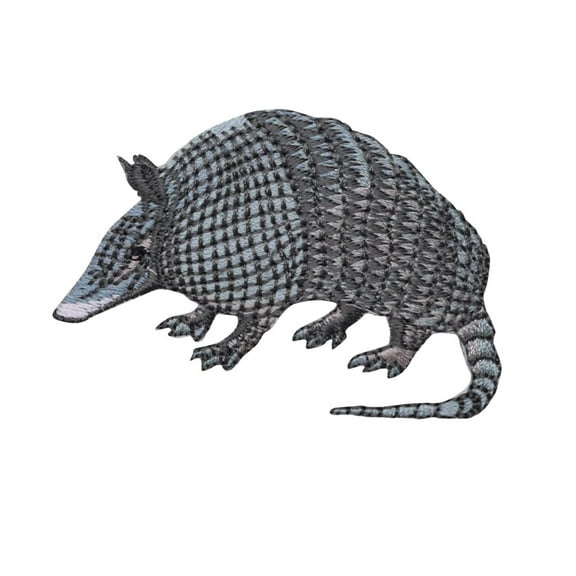 Armadillo - 9-Banded - Animals - Iron On Applique/Embroidered Patch