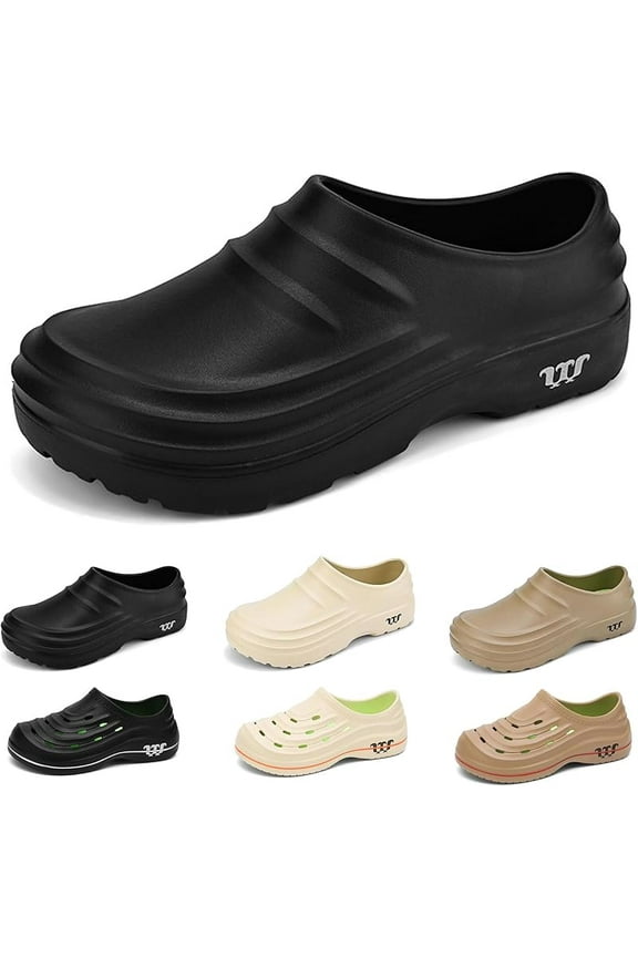 Armadillo Clogs for Nurses Non Slip Work Shoes Women Food Service Chef Shoes for Men Non Slip Kitchen Shoe Clogs Oil Resistant Nursing Shoe Arch Support Waterproof Wide Width Sneakers Garden Unisex