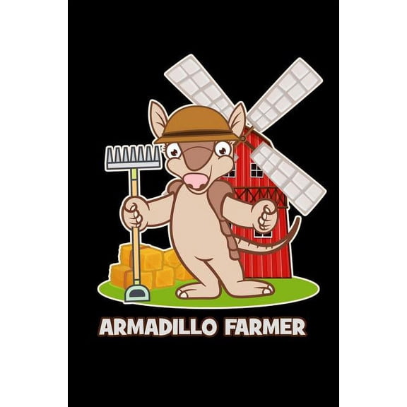 Armadillo Farmer: 6x9 120 pages quad ruled Your personal Diary for an Awesome Summer (Paperback)